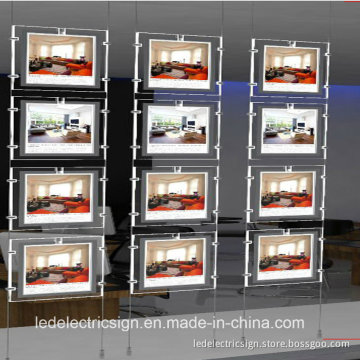 LED Picture Frame for Floor Display Window